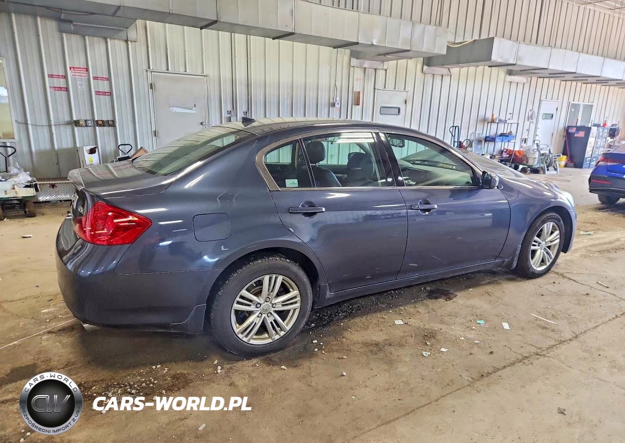 2011 Infiniti G25 Sedan X VIN:JN1DV6AR1BM450211 - 3