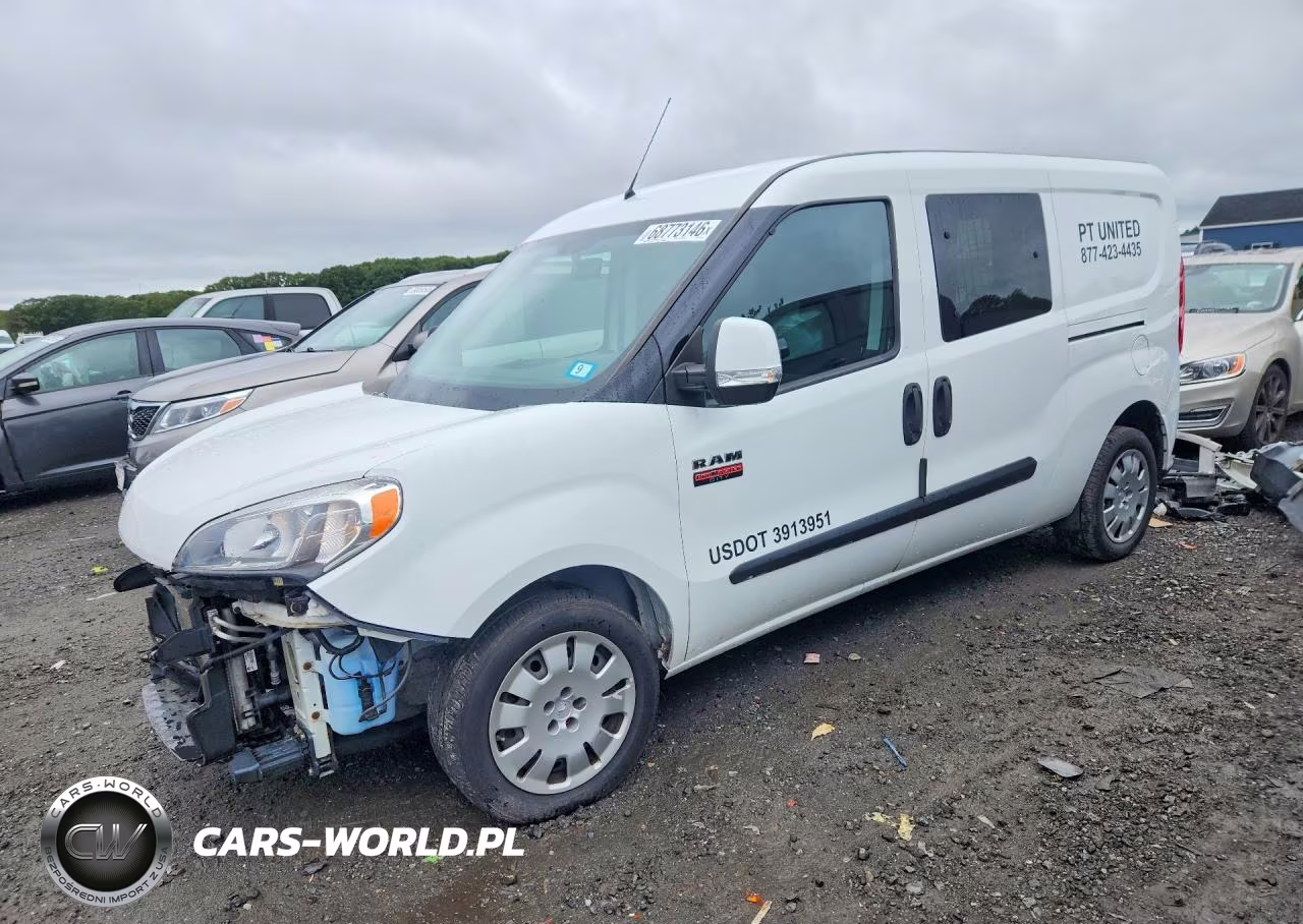 2019 Ram Promaster City Slt VIN:ZFBHRFBB3K6M15309 - 1