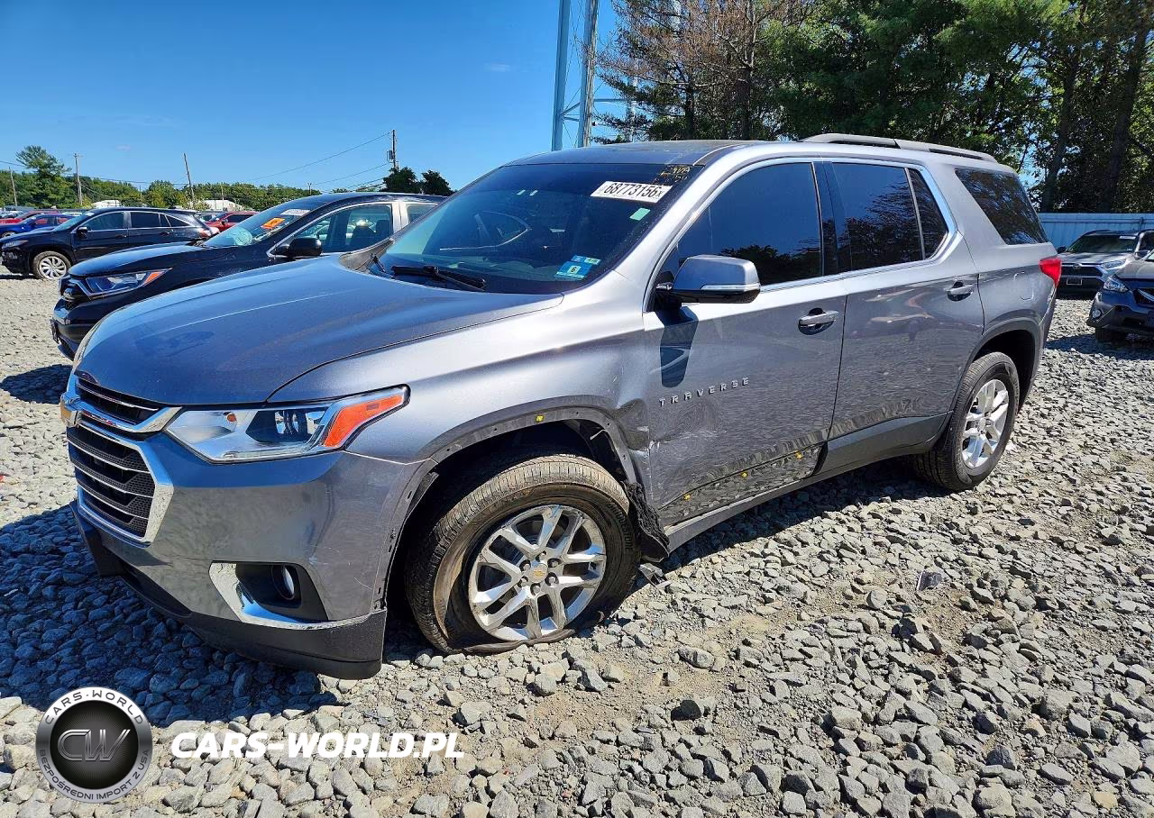 2020 Chevrolet Traverse Lt VIN:1GNEVHKW7LJ226386 - 1