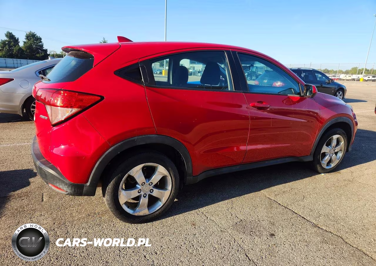 2016 Honda Hr-V Lx VIN:3CZRU6H3XGM726978 - 3