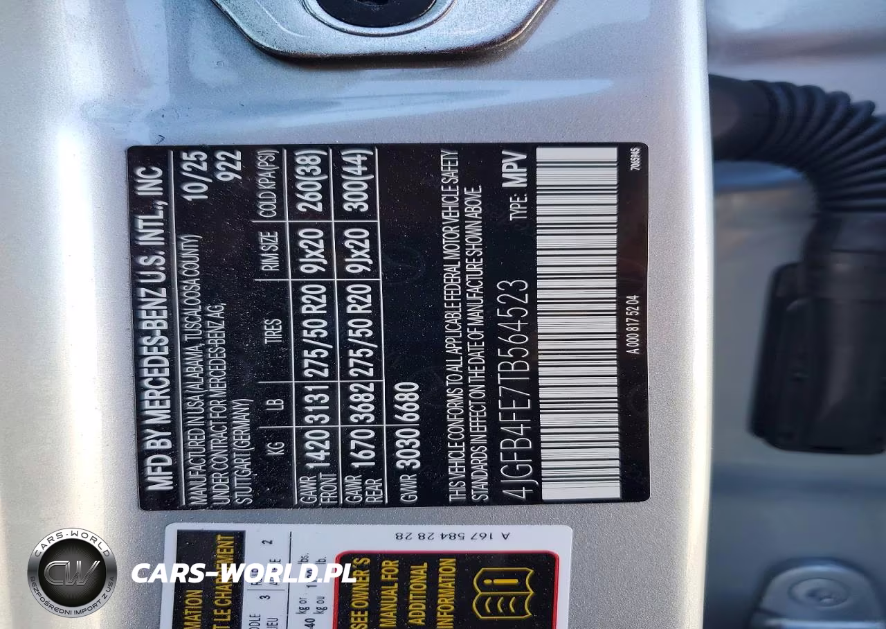 2026 Mercedes-Benz Gle 350 4Matic VIN:4JGFB4FE7TB564523 - 13