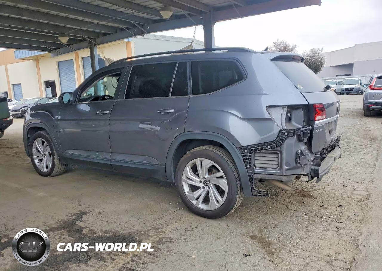 2021 Volkswagen Atlas Se VIN:1V2WR2CA8MC548914 - 2