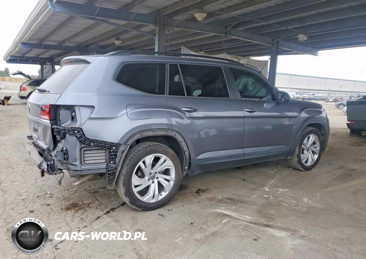 2021 Volkswagen Atlas Se VIN:1V2WR2CA8MC548914 - 3