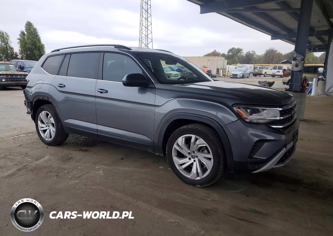 2021 Volkswagen Atlas Se VIN:1V2WR2CA8MC548914 - 4