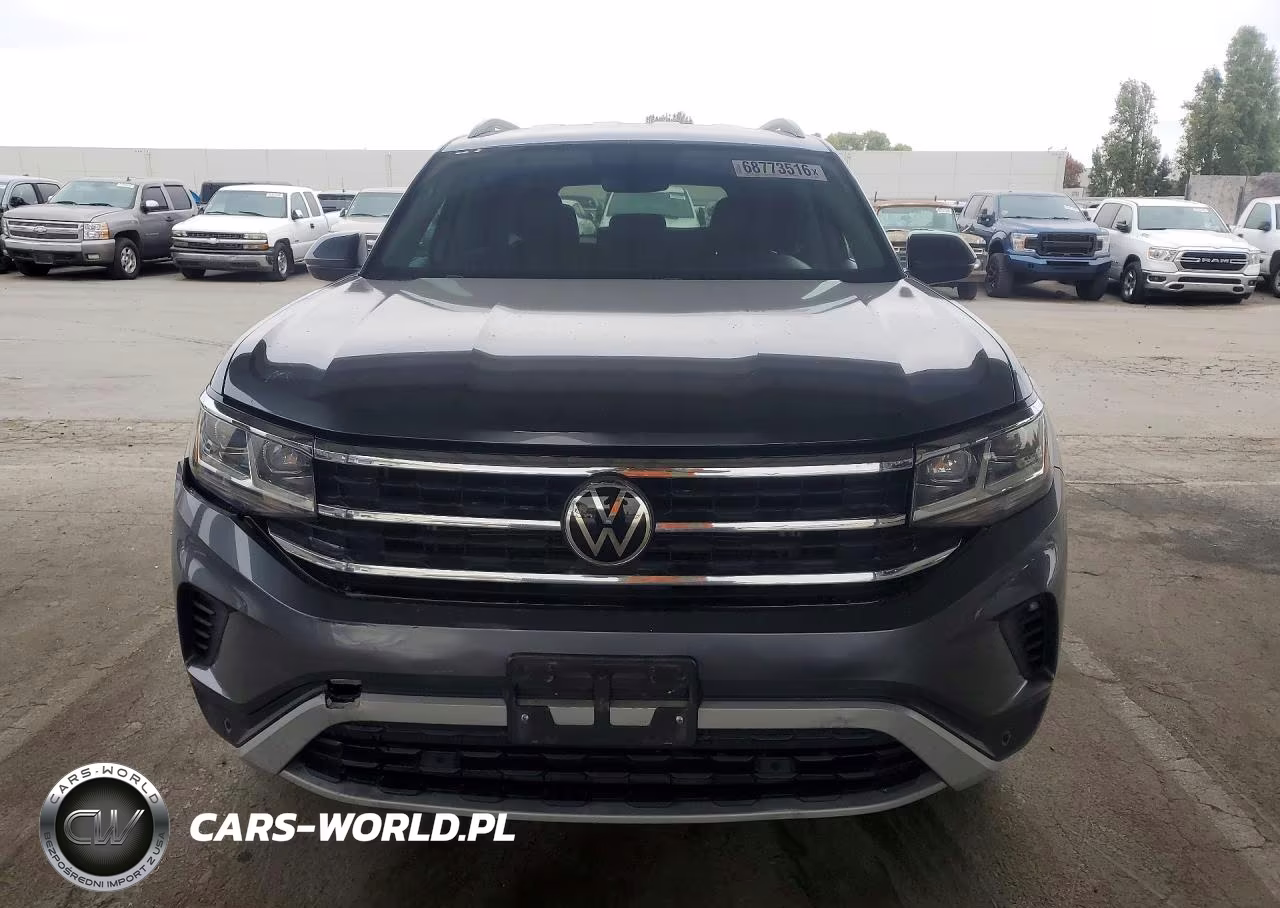2021 Volkswagen Atlas Se VIN:1V2WR2CA8MC548914 - 5