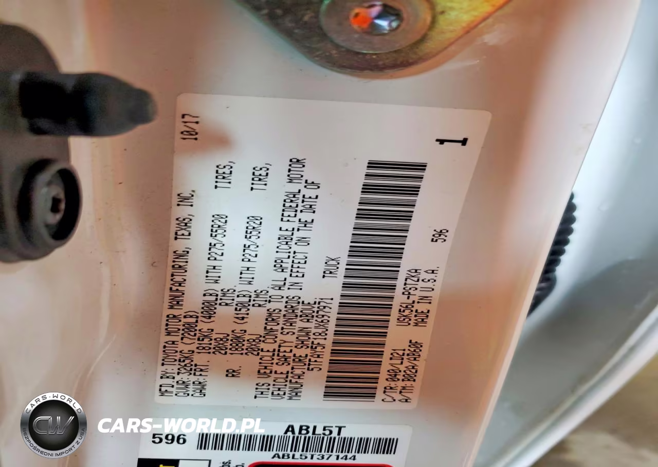 2018 Toyota Tundra 1794 Edition VIN:5TFAY5F18JX697971 - 13
