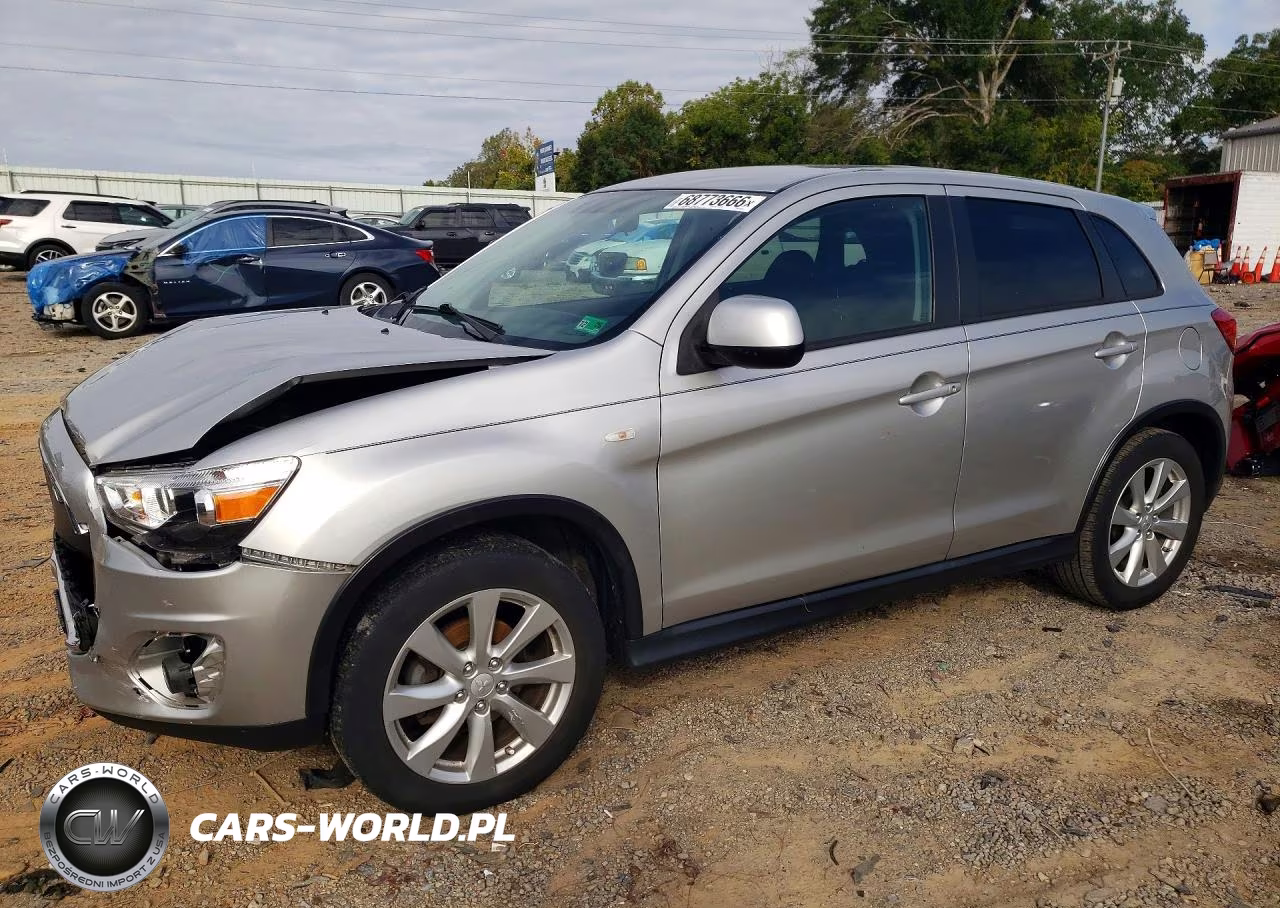 2015 Mitsubishi Outlander Sport Es VIN:4A4AP3AW0FE062488 - 1