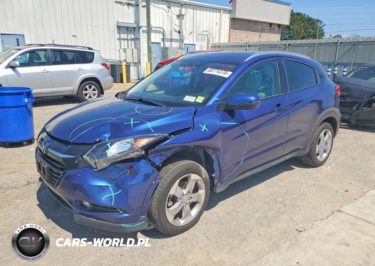 2017 Honda Hr-V Exl VIN:3CZRU6H79HM734090 - 1