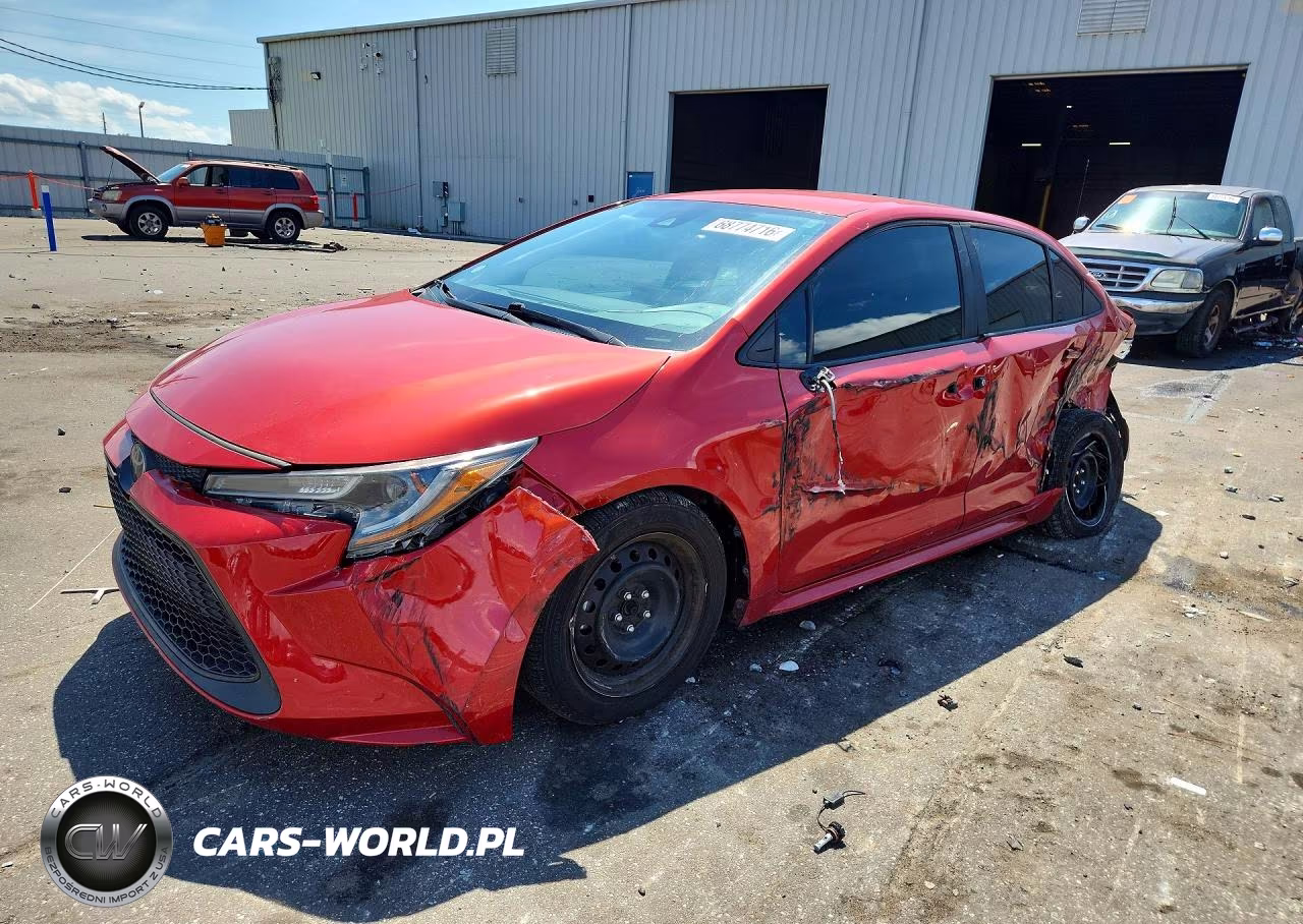 2021 Toyota Corolla Le VIN:5YFEPMAE7MP190619 - 1