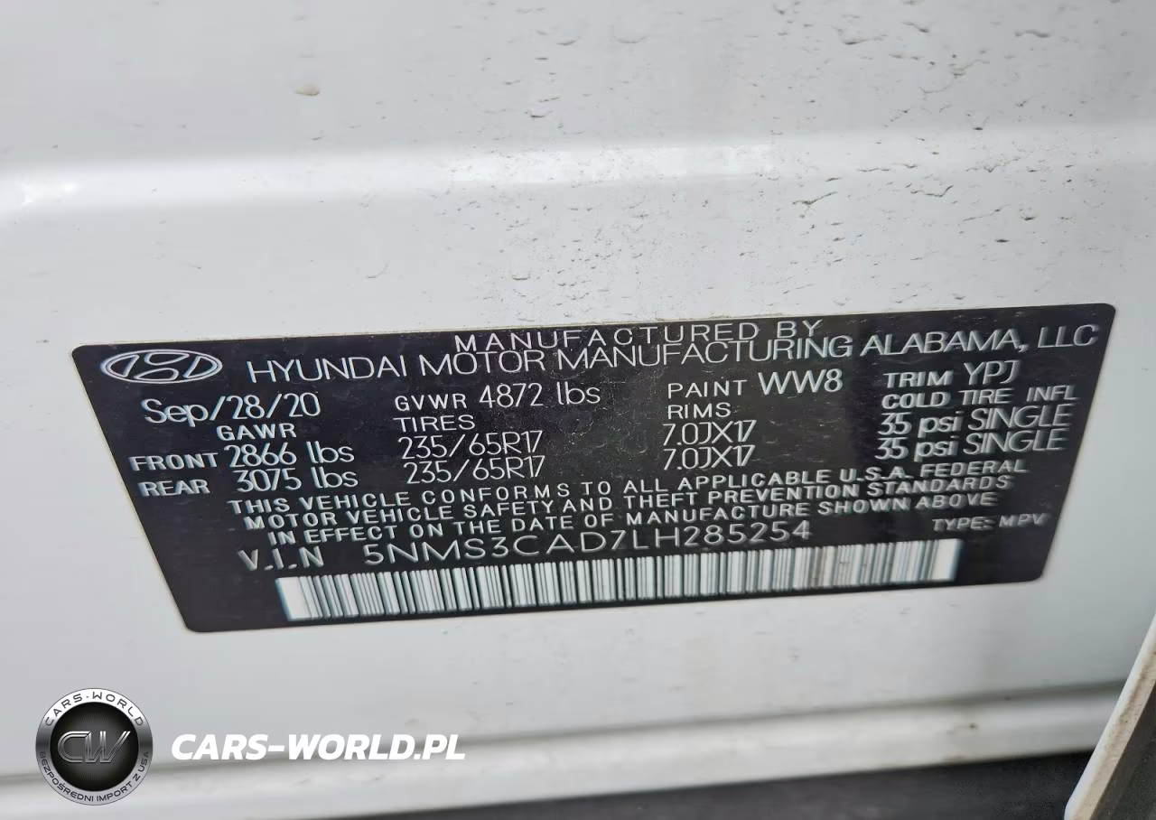 2020 Hyundai Santa Fe Sel VIN:5NMS3CAD7LH285254 - 13