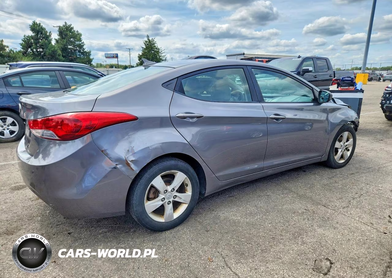 2011 Hyundai Elantra Gls VIN:5NPDH4AEXBH050129 - 3