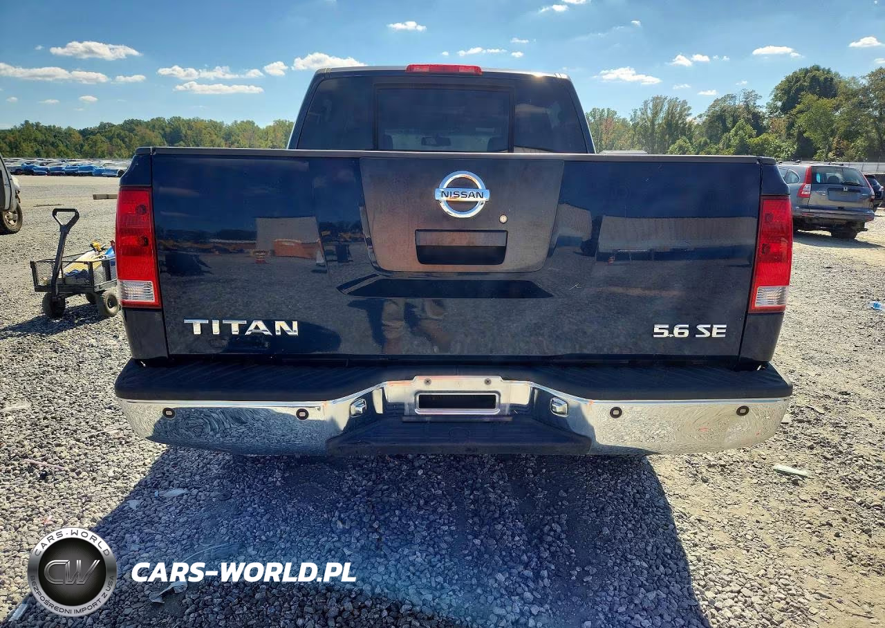 2006 Nissan Titan Xe Ffv VIN:1N6BA07A96N550293 - 6