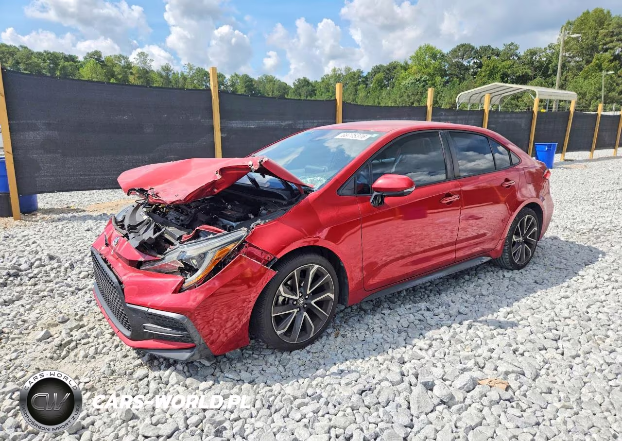 2020 Toyota Corolla Se VIN:JTDS4RCE7LJ017188 - 1