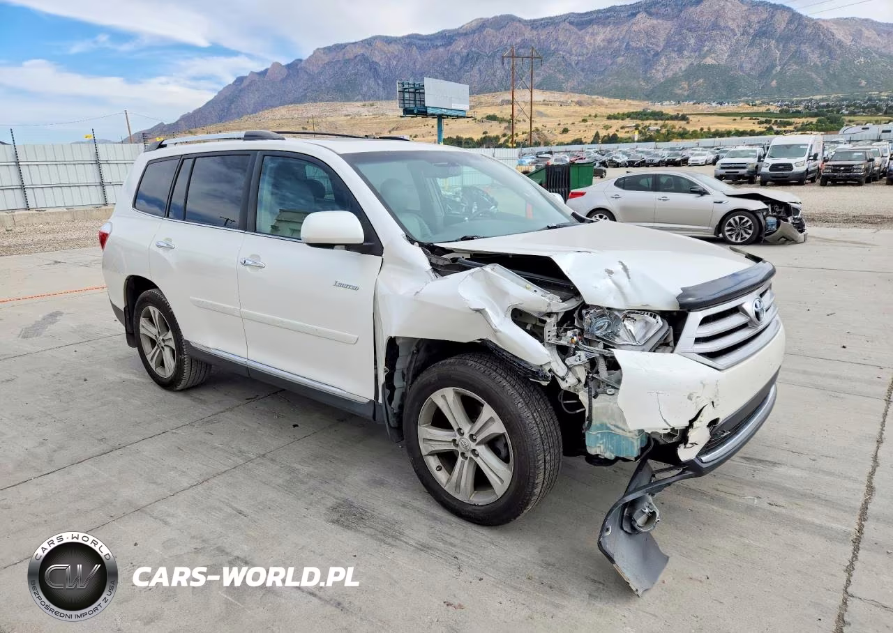 2013 Toyota Highlander Limited VIN:5TDDK3EH8DS190872 - 4