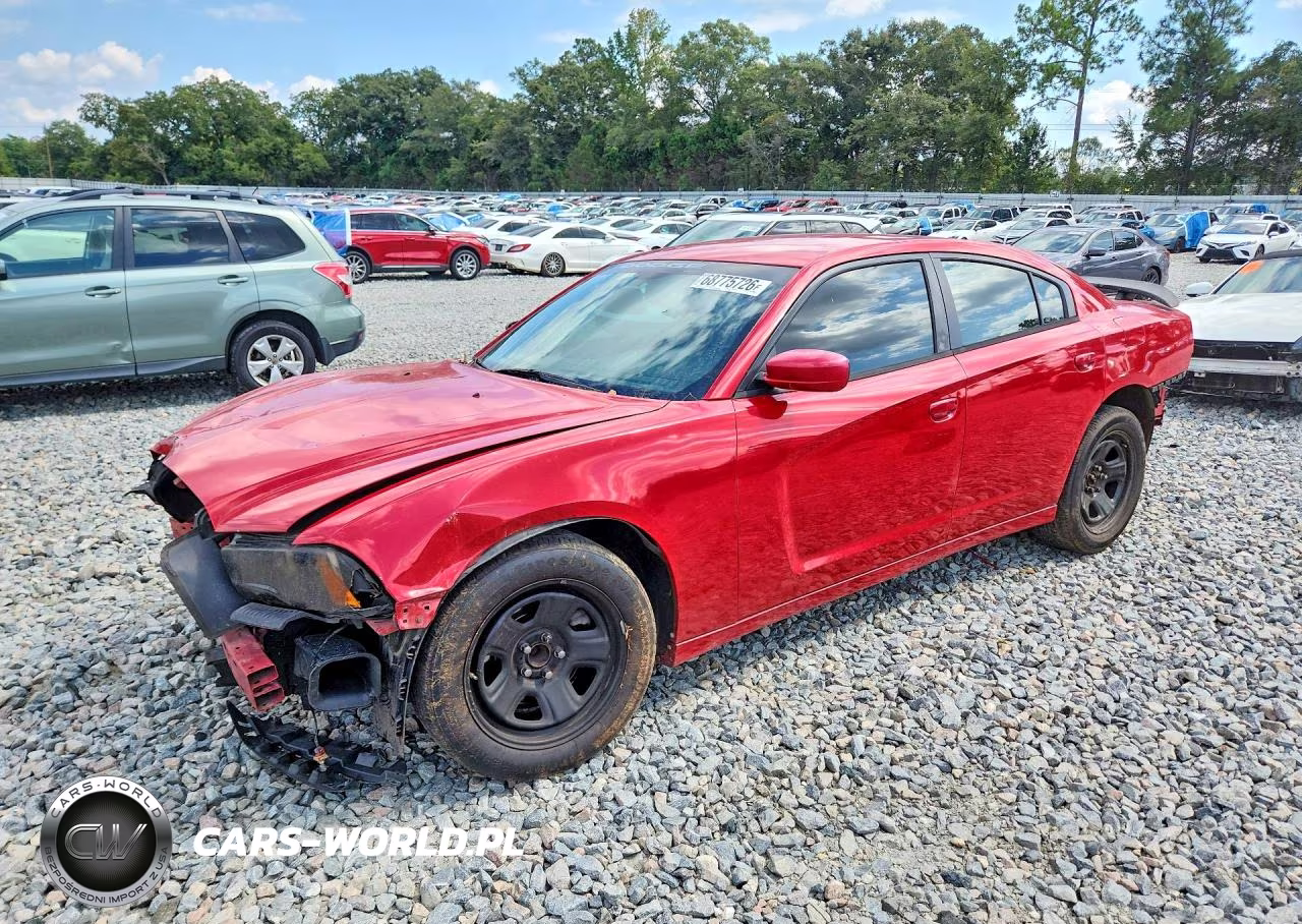 2014 Dodge Charger Sxt VIN:2C3CDXHG2EH158715 - 1