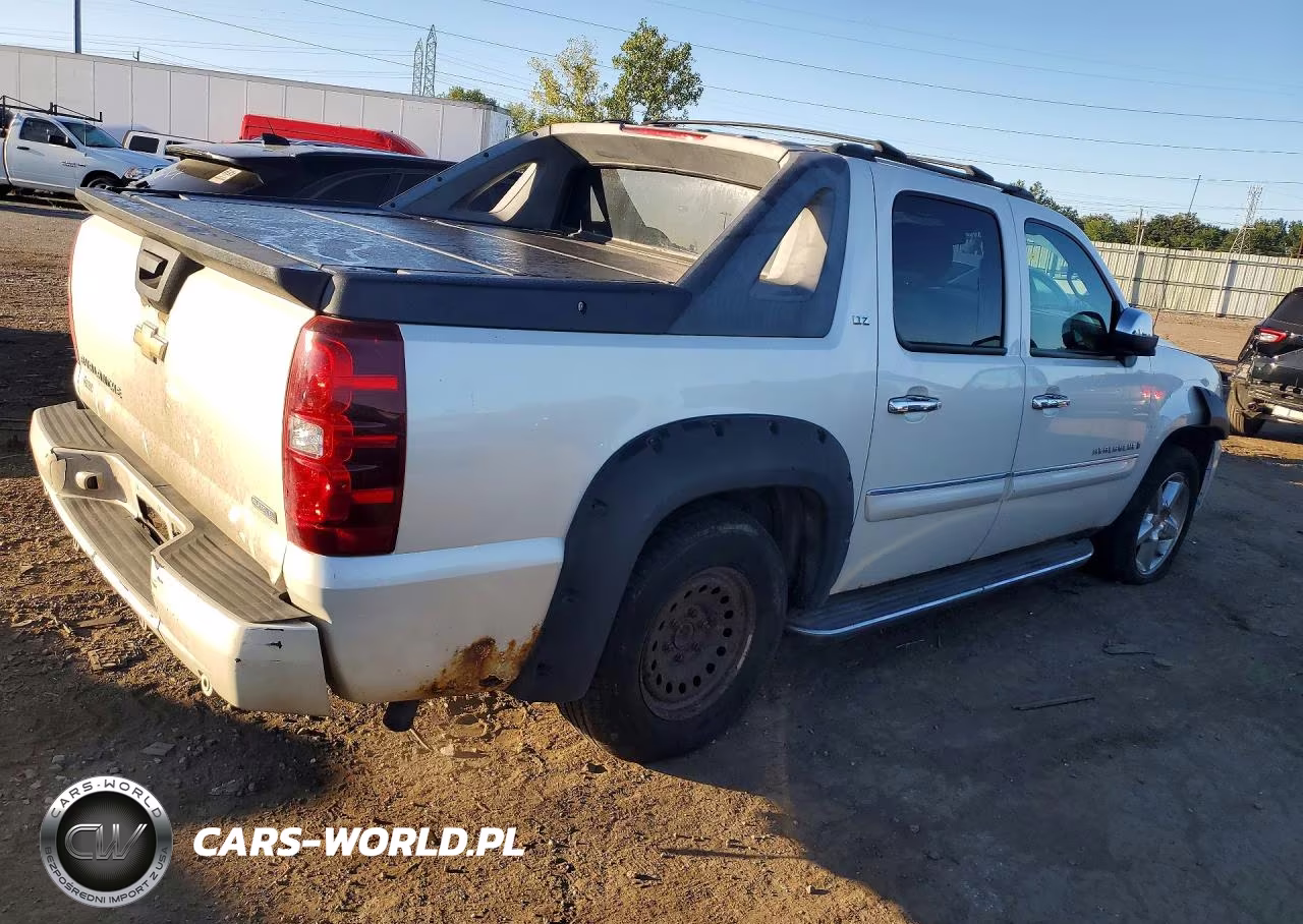2008 Chevrolet Avalanche K1500 VIN:3GNFK123X8G293275 - 3