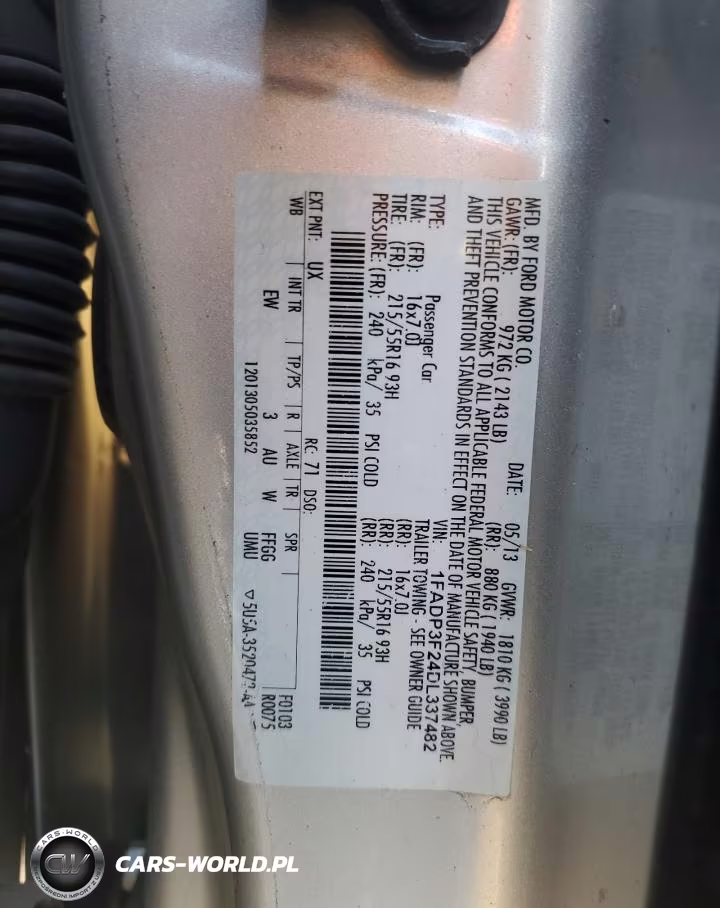 2013 Ford Focus Se VIN:1FADP3F24DL337482 - 12