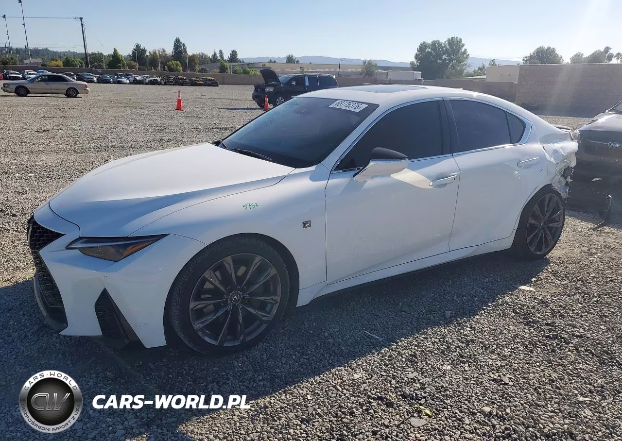 2024 Lexus Is 350 F Sport VIN:JTHGZ1B26R5080203 - 1