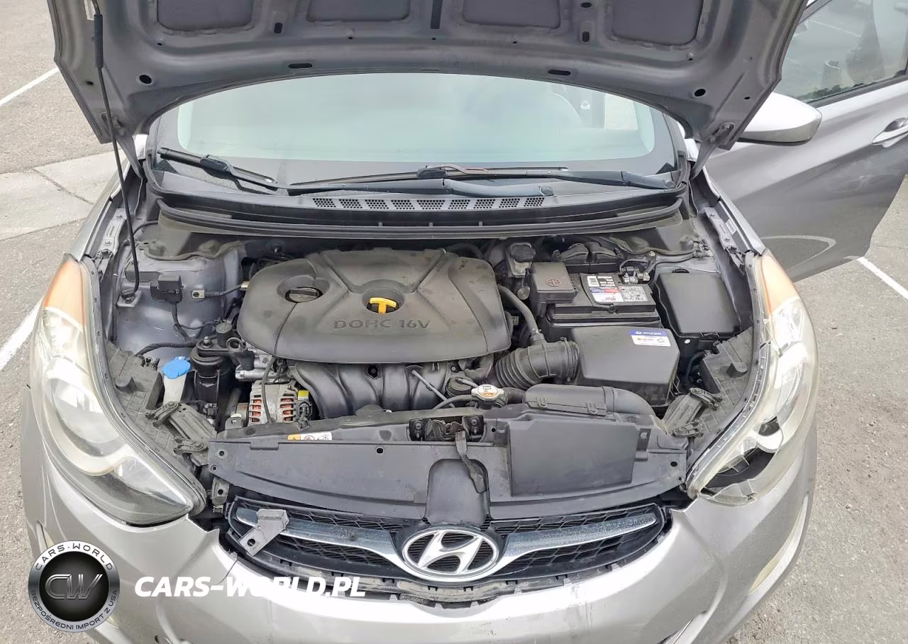 2012 Hyundai Elantra Gls VIN:KMHDH4AE6CU349992 - 11