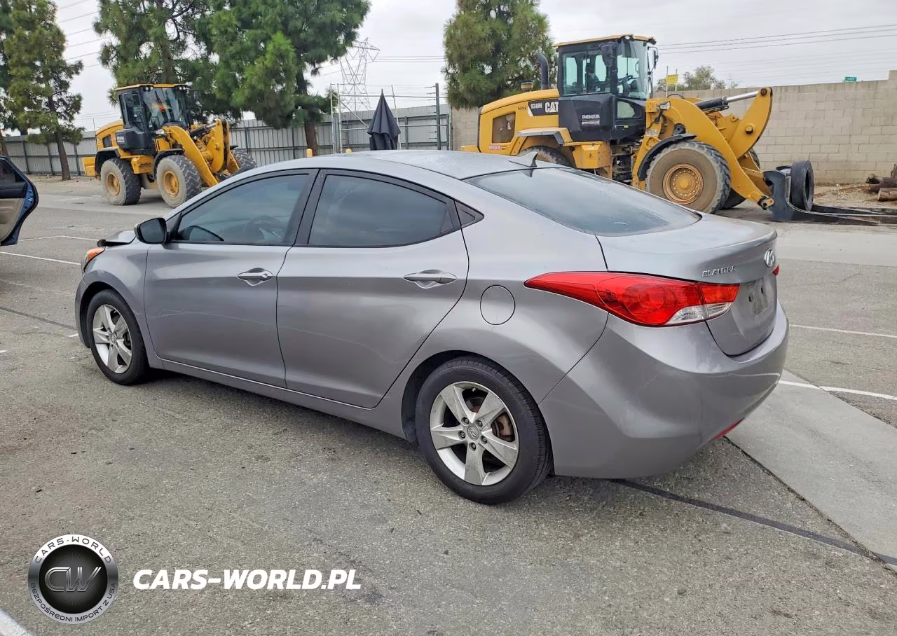 2012 Hyundai Elantra Gls VIN:KMHDH4AE6CU349992 - 2