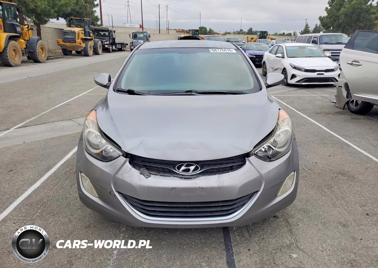 2012 Hyundai Elantra Gls VIN:KMHDH4AE6CU349992 - 5