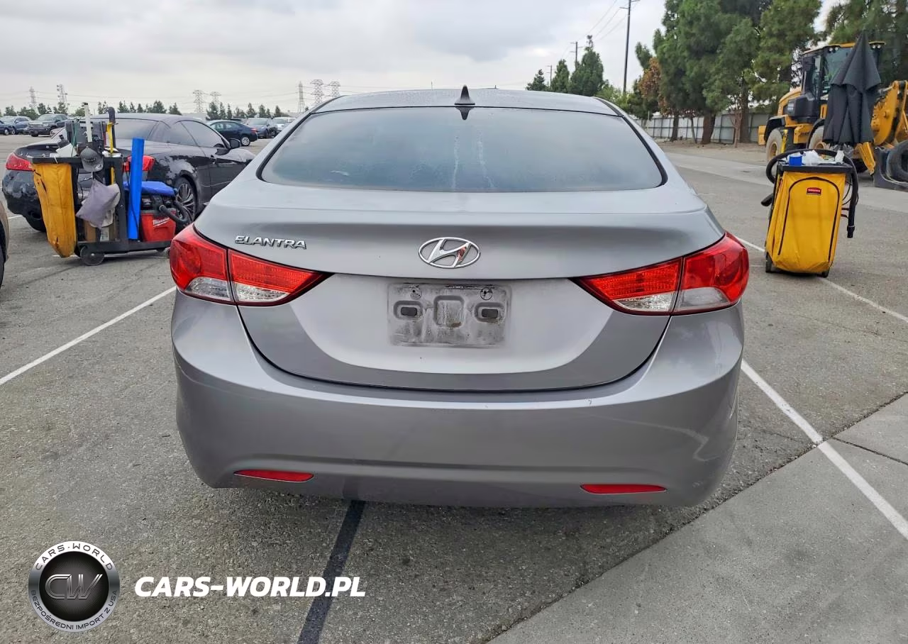2012 Hyundai Elantra Gls VIN:KMHDH4AE6CU349992 - 6