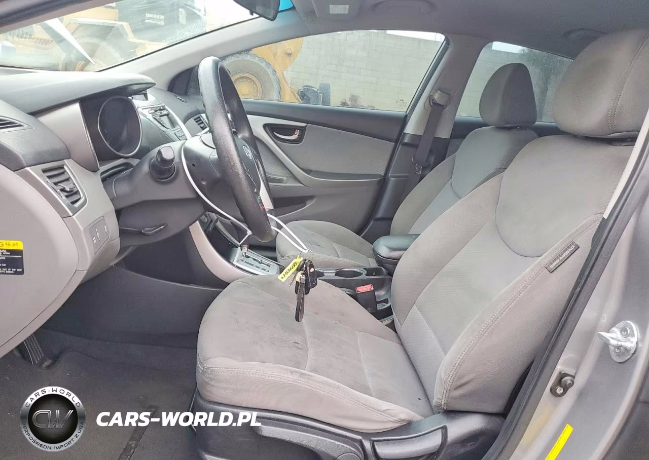 2012 Hyundai Elantra Gls VIN:KMHDH4AE6CU349992 - 7