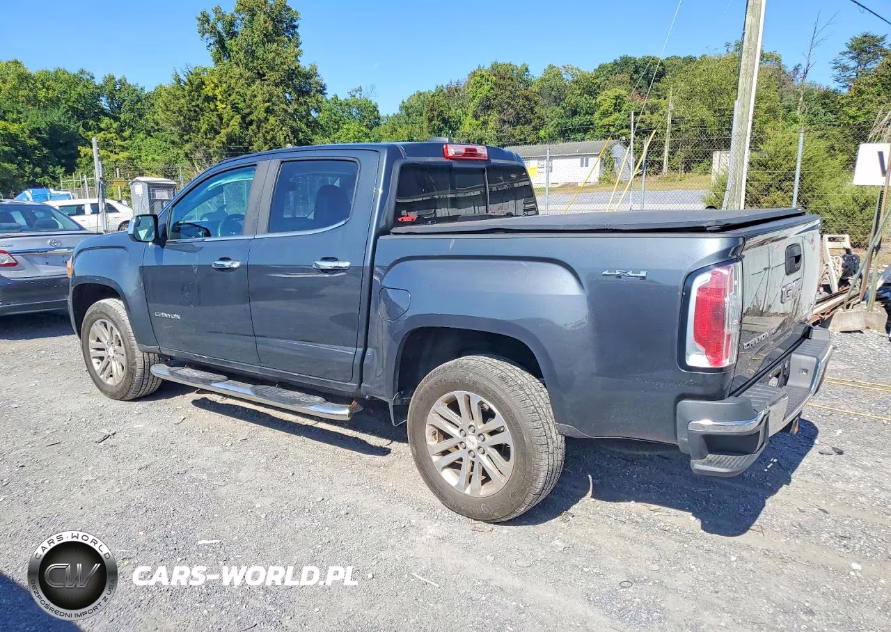 2017 GMC Canyon Slt VIN:1GTG6DENXH1192512 - 2