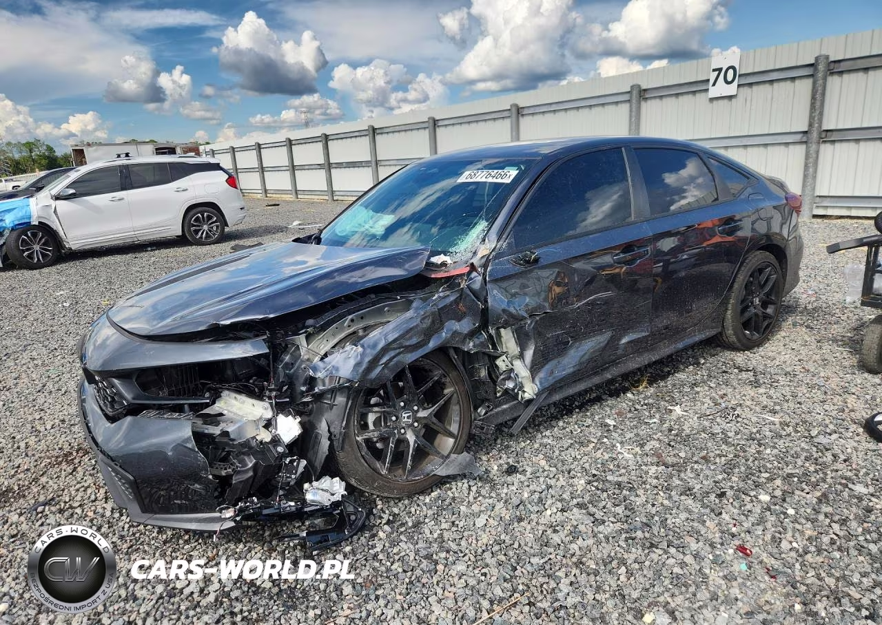 2026 Honda Civic Sport VIN:2HGFE2F52TH574501 - 1