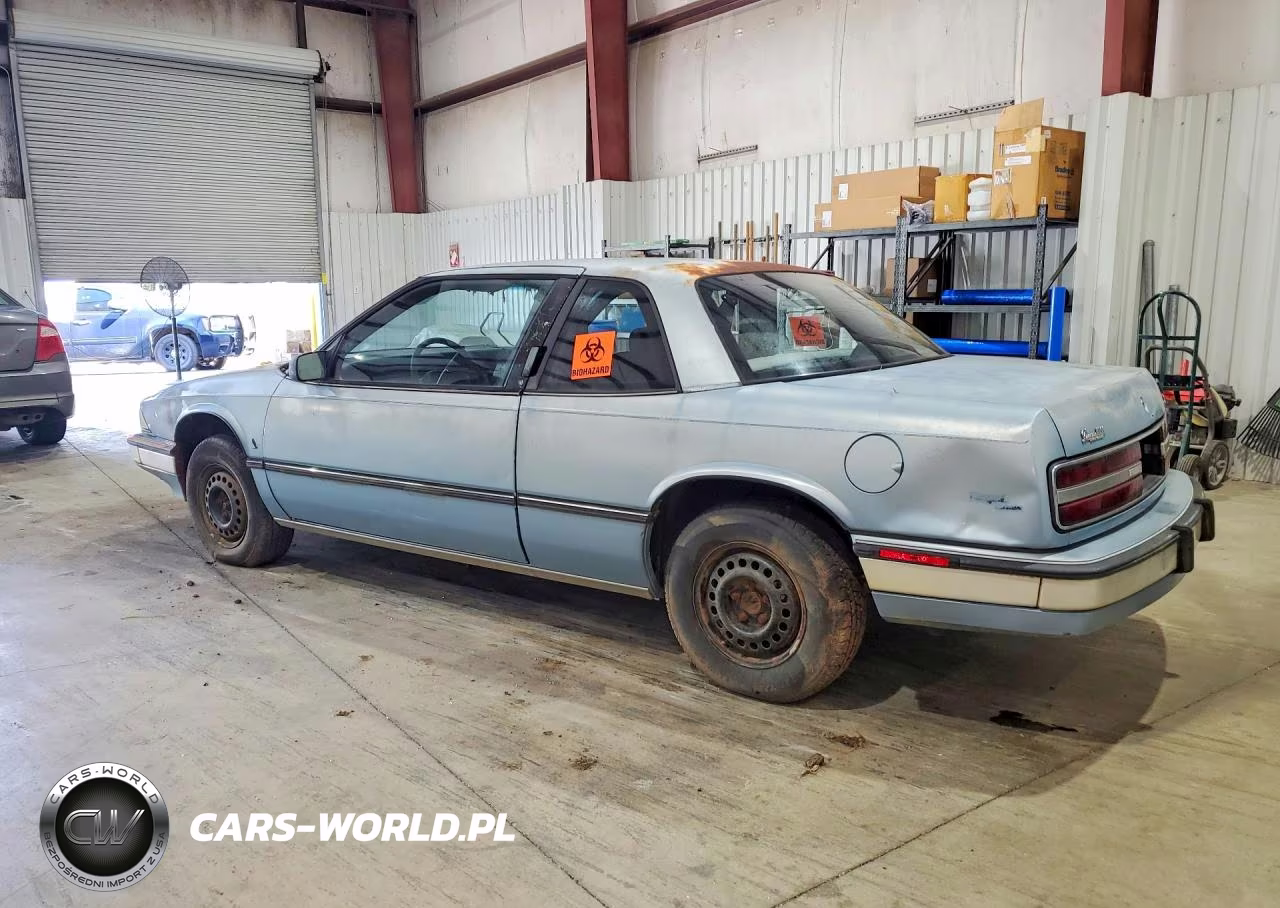 1988 Buick Regal Limited VIN:2G4WD14W3J1527339 - 2