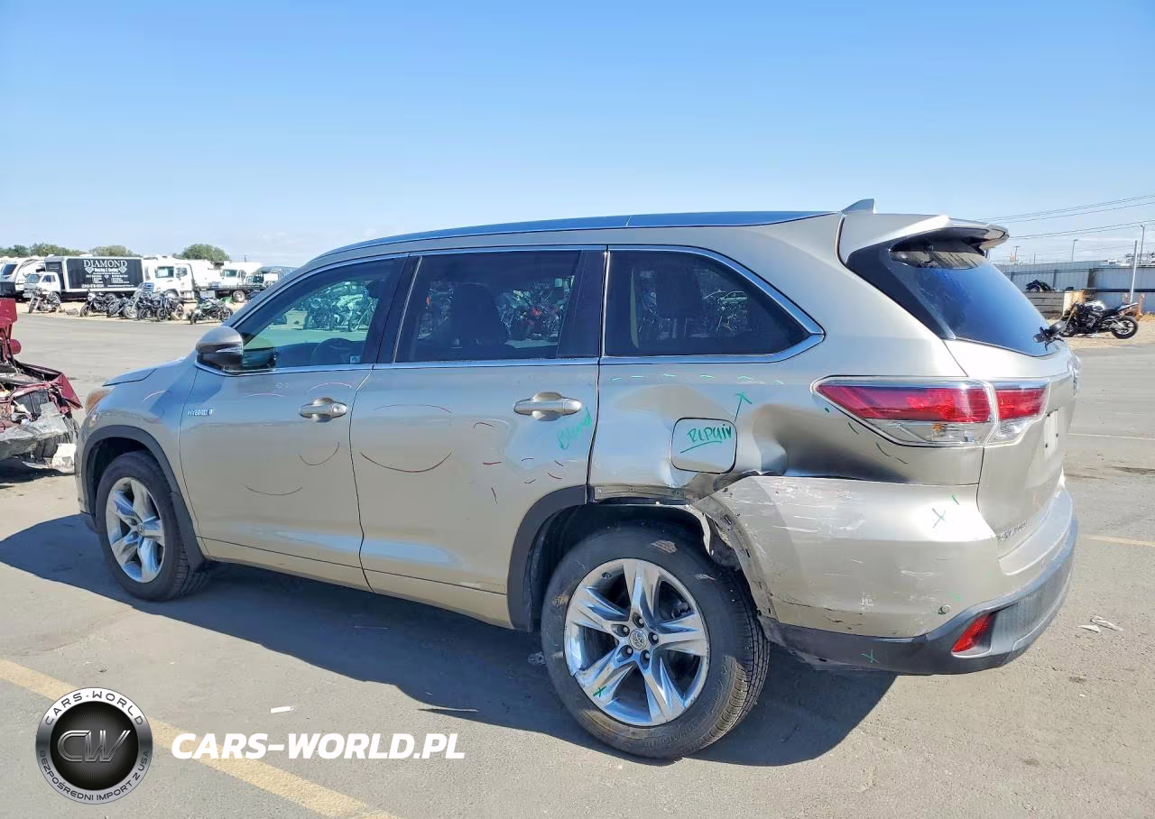 2014 Toyota Highlander Hybrid Limited Platinum VIN:5TDDCRFH4ES004891 - 2