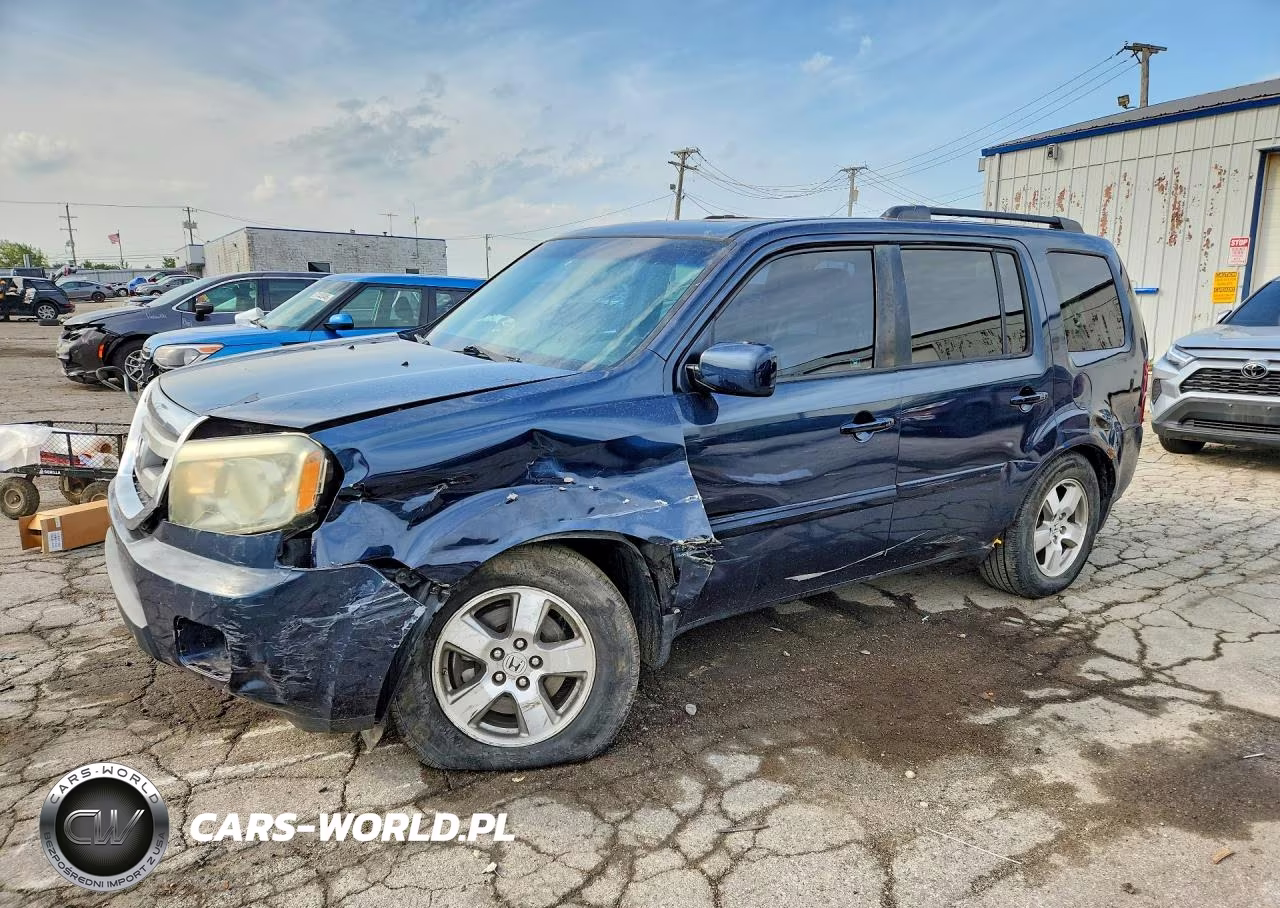 2011 Honda Pilot Exln VIN:5FNYF4H7XBB062021 - 1