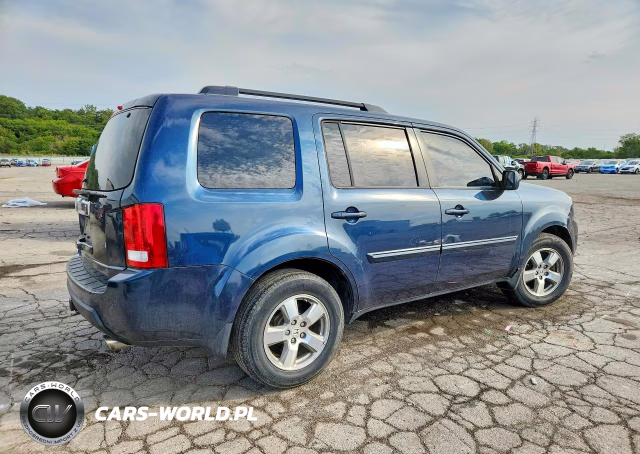 2011 Honda Pilot Exln VIN:5FNYF4H7XBB062021 - 3