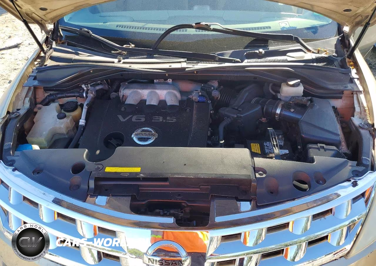 2005 Nissan Murano S VIN:JN8AZ08W45W416872 - 12