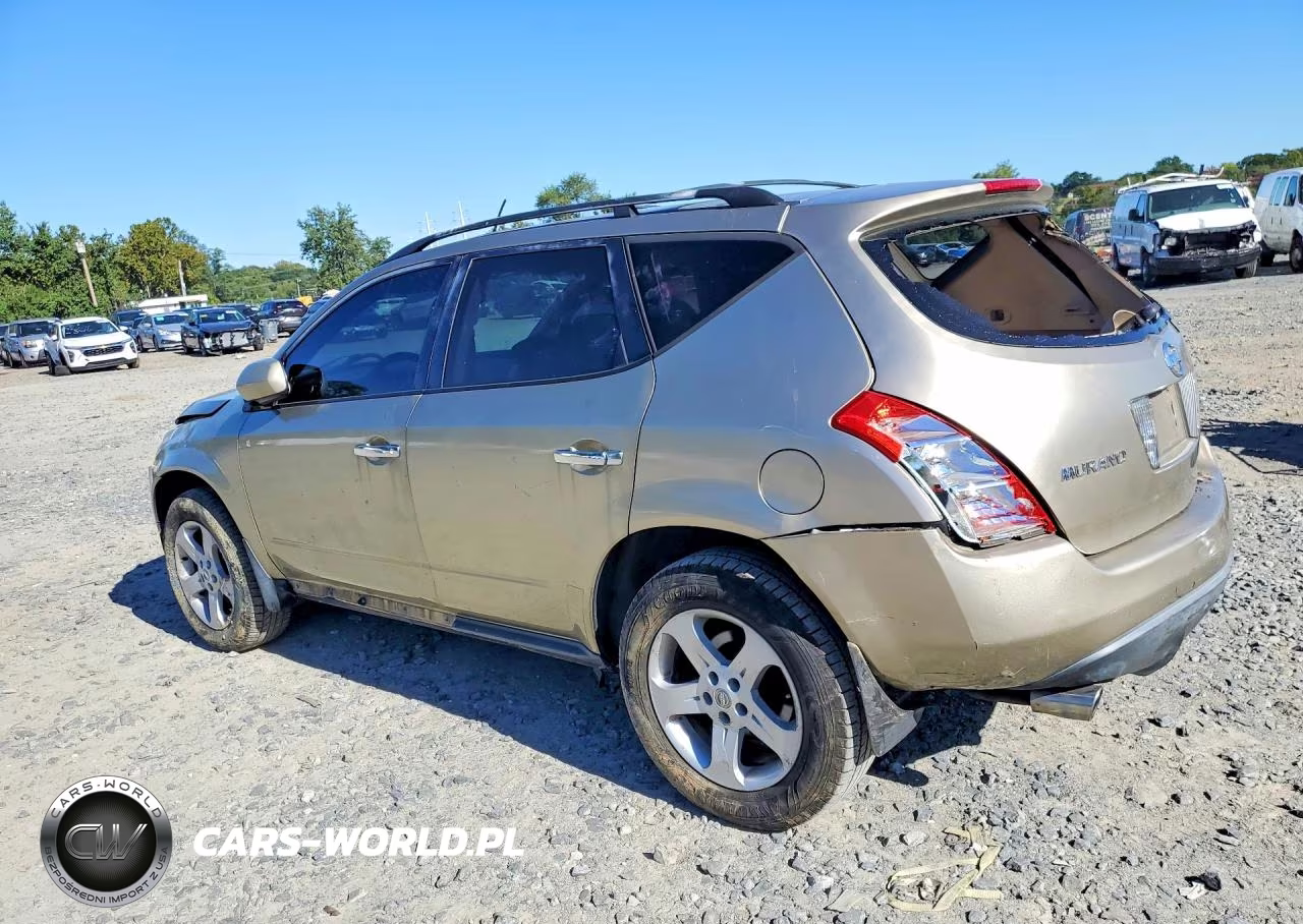 2005 Nissan Murano S VIN:JN8AZ08W45W416872 - 2