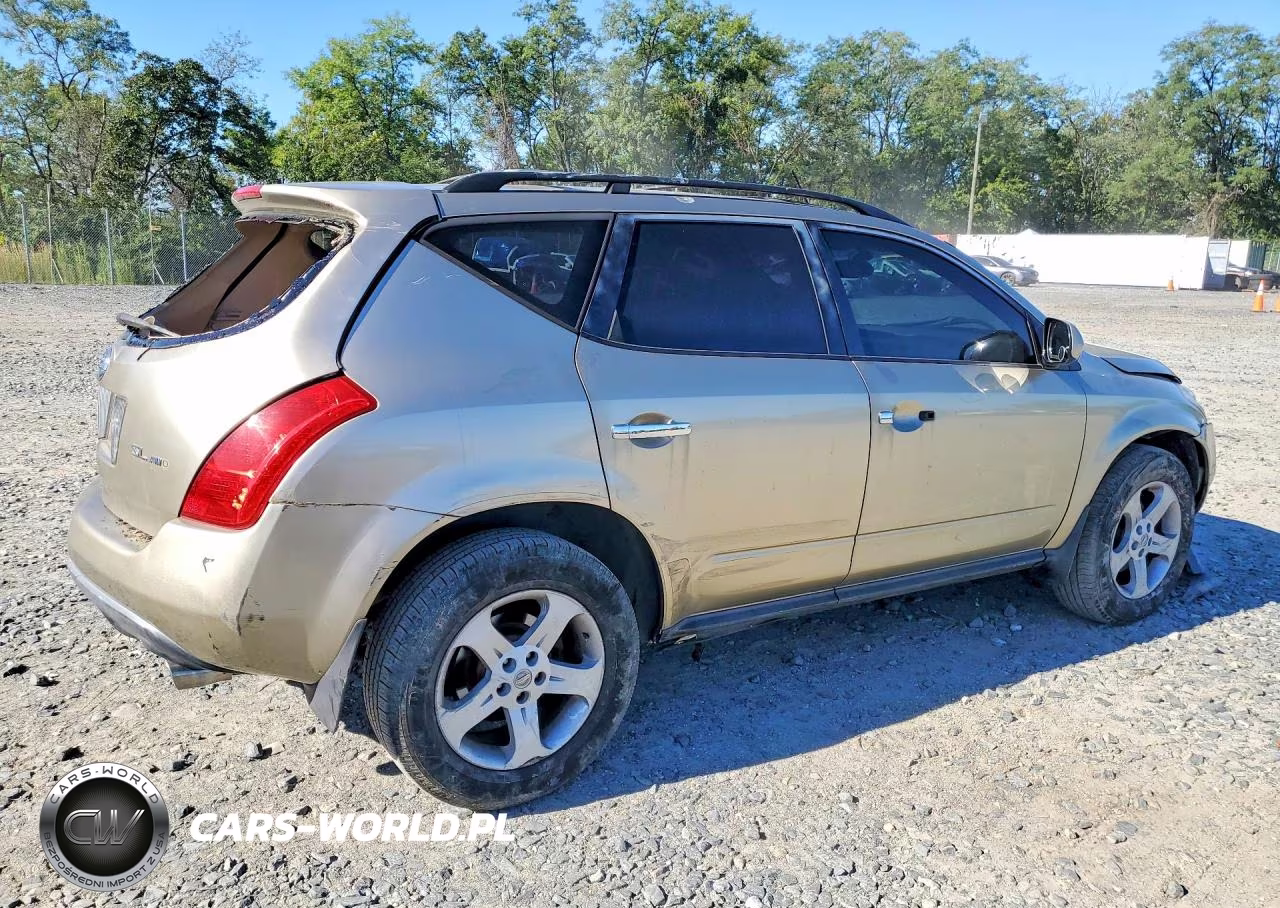 2005 Nissan Murano S VIN:JN8AZ08W45W416872 - 3