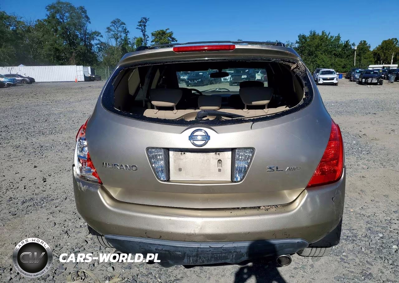 2005 Nissan Murano S VIN:JN8AZ08W45W416872 - 6