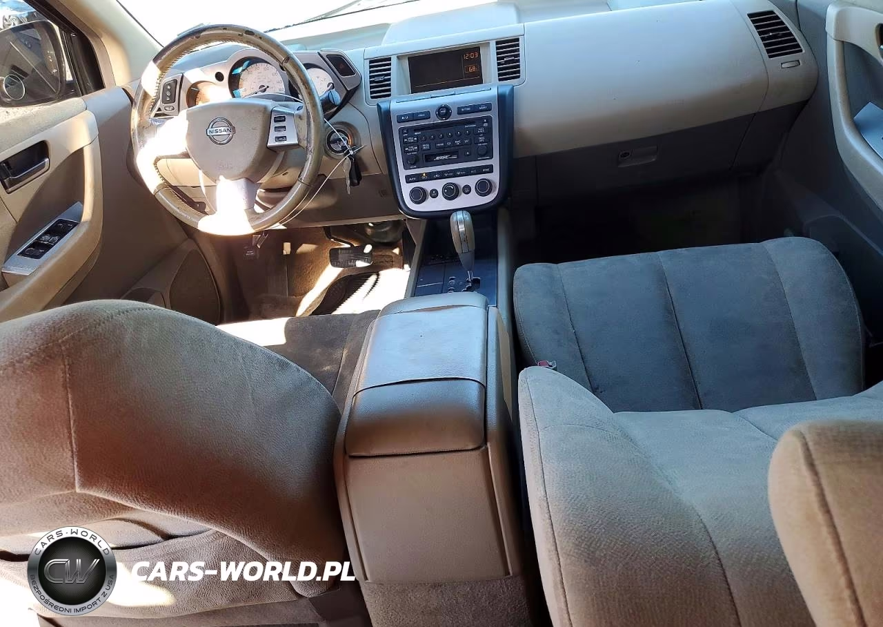2005 Nissan Murano S VIN:JN8AZ08W45W416872 - 8