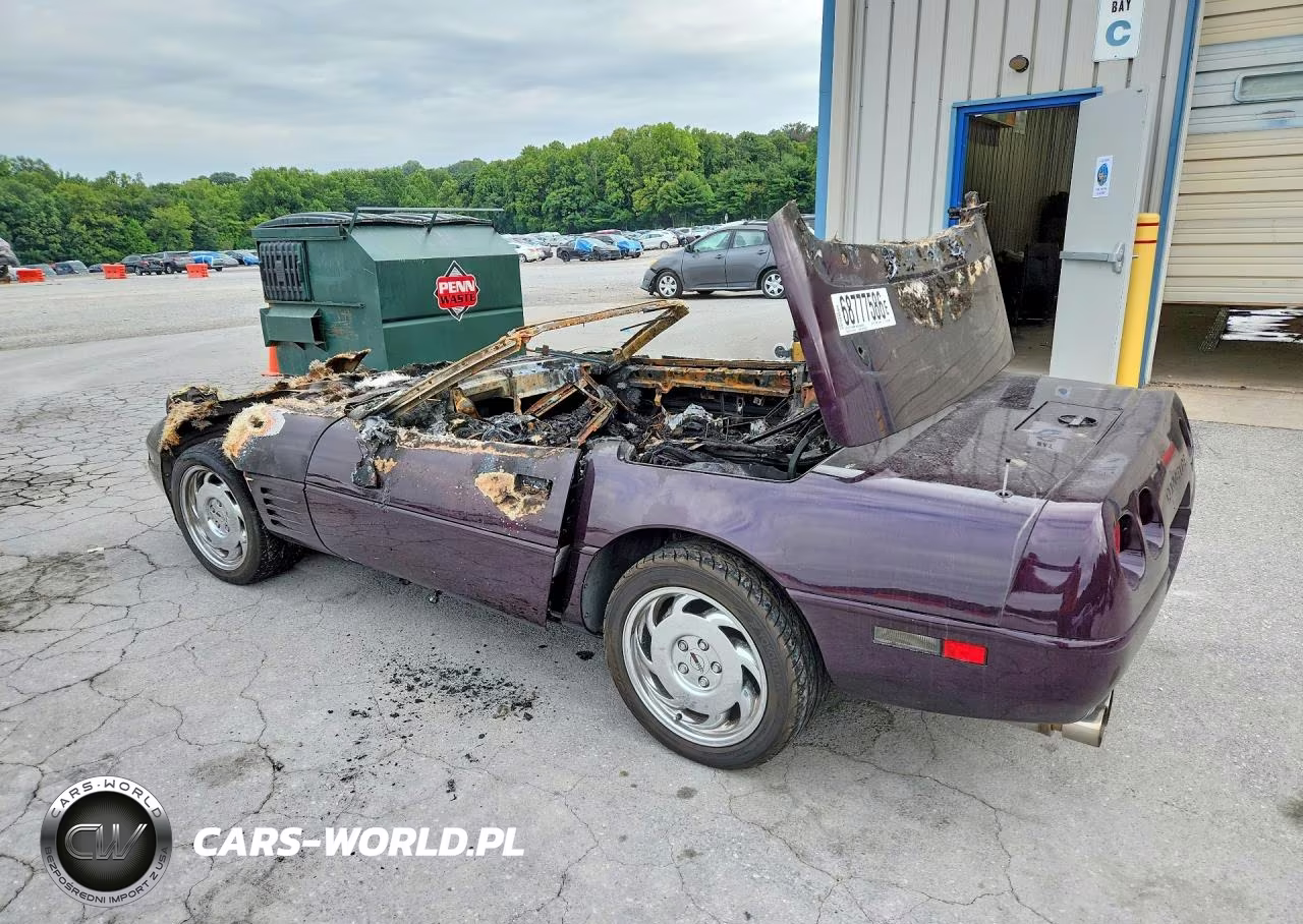 1992 Chevrolet Corvette VIN:1G1YY33P2N5110606 - 2