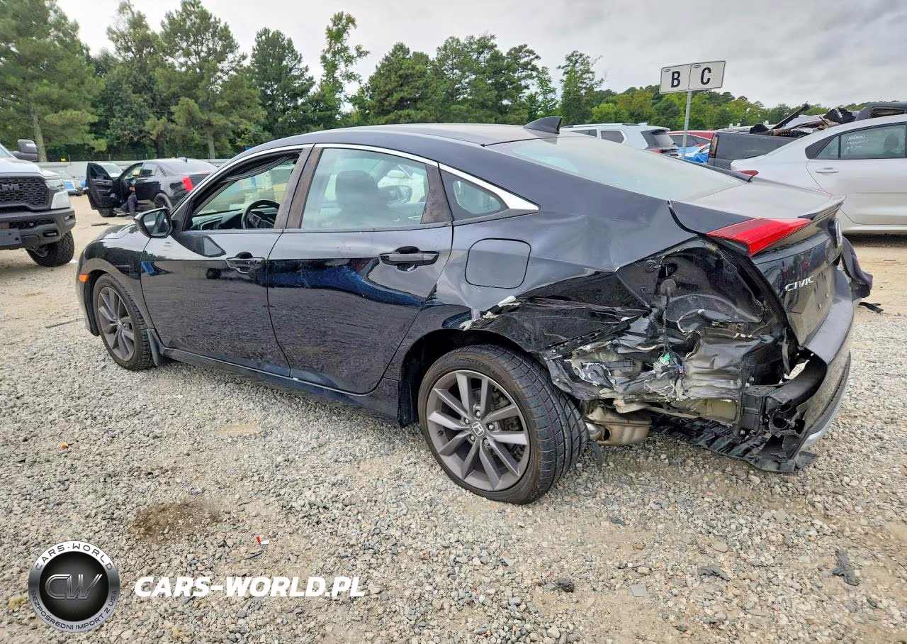 2020 Honda Civic Ex VIN:19XFC1F36LE014554 - 2