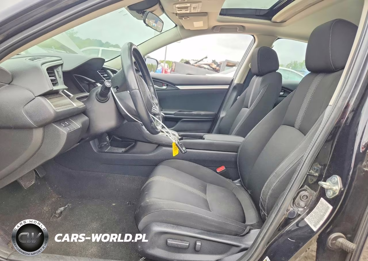 2020 Honda Civic Ex VIN:19XFC1F36LE014554 - 7