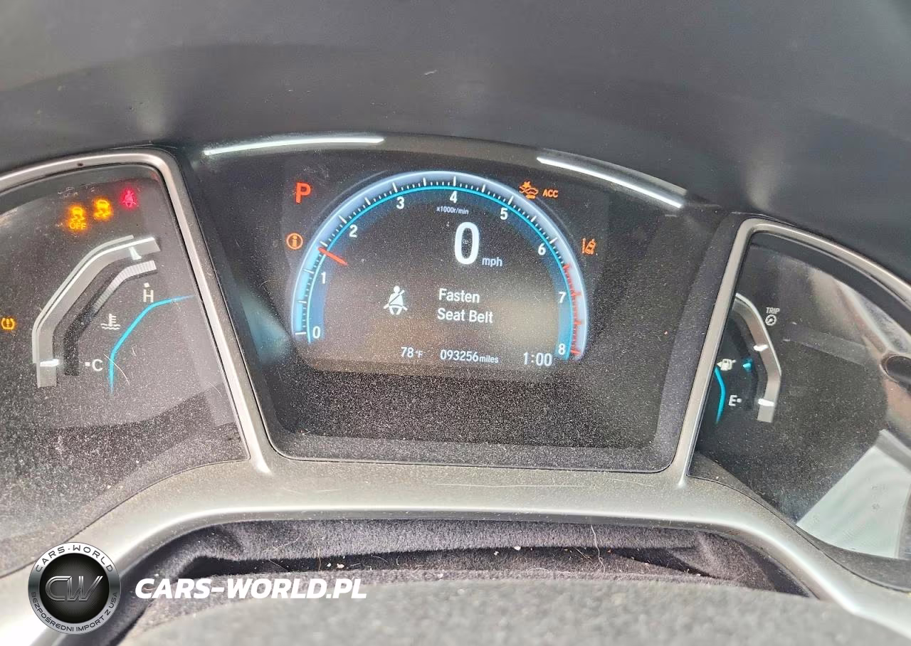 2020 Honda Civic Ex VIN:19XFC1F36LE014554 - 9