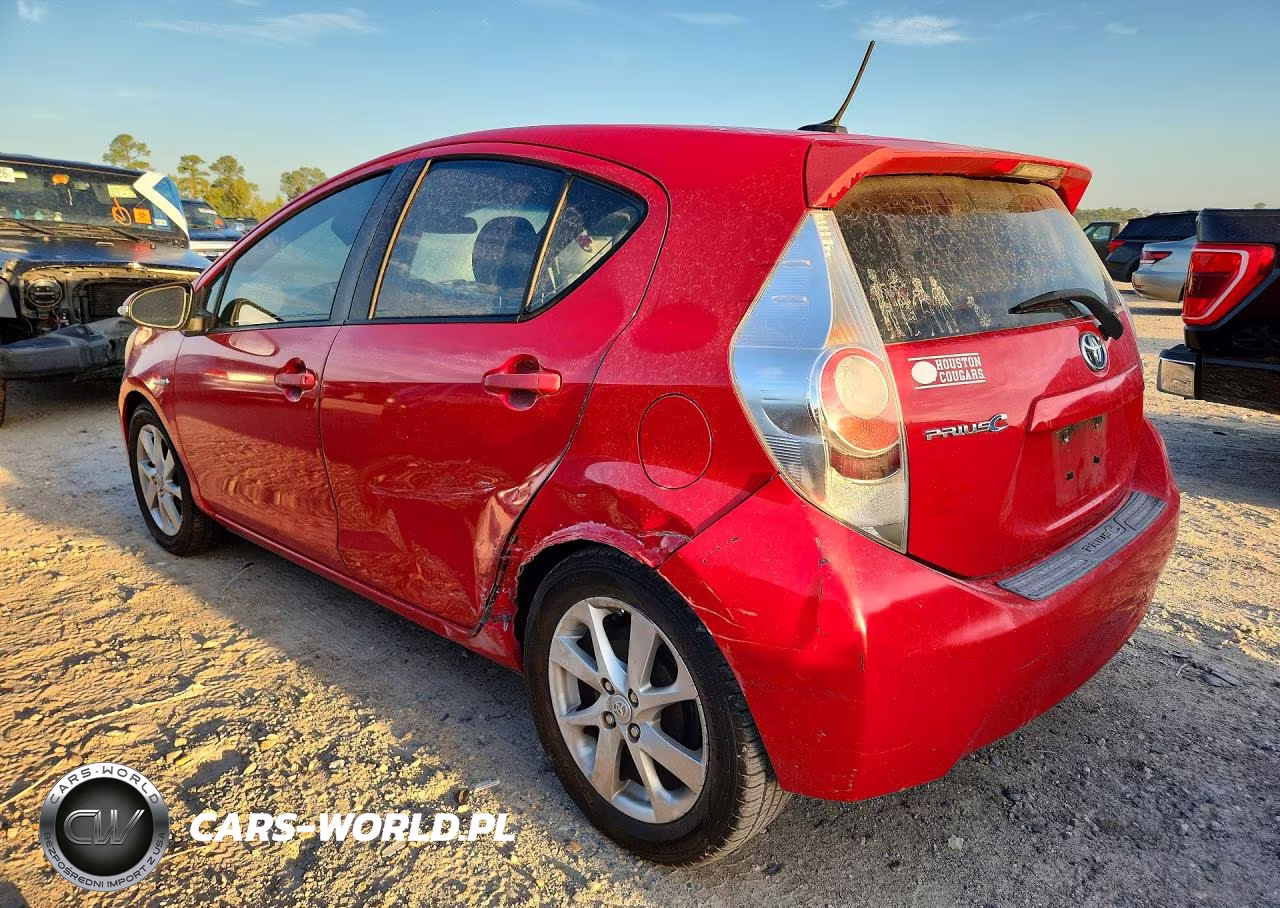 2012 Toyota Prius C Four VIN:JTDKDTB37C1001019 - 2