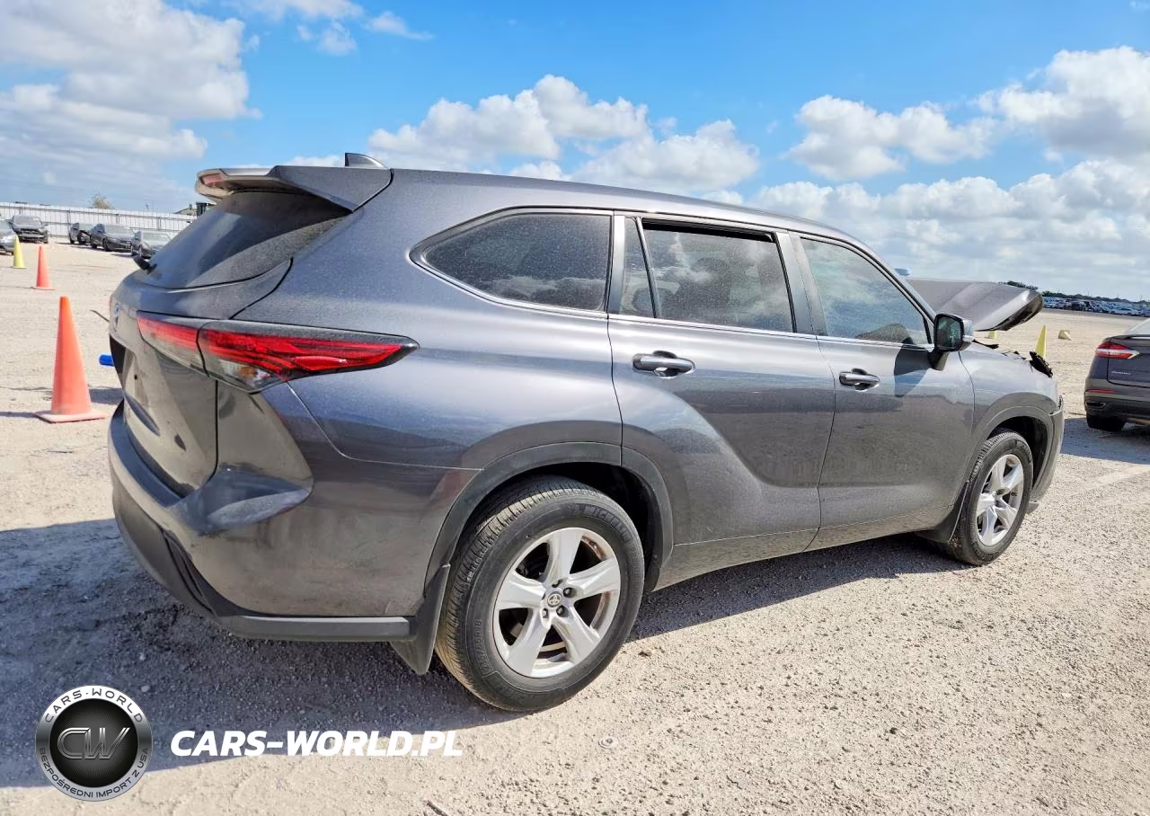 2023 Toyota Highlander L VIN:5TDKDRAH0PS515366 - 3