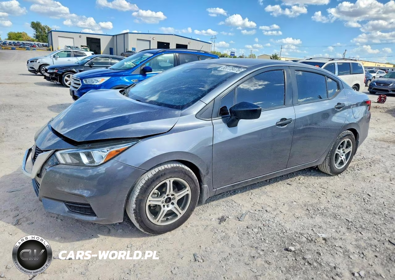 2021 Nissan Versa S VIN:3N1CN8BV6ML907952 - 1