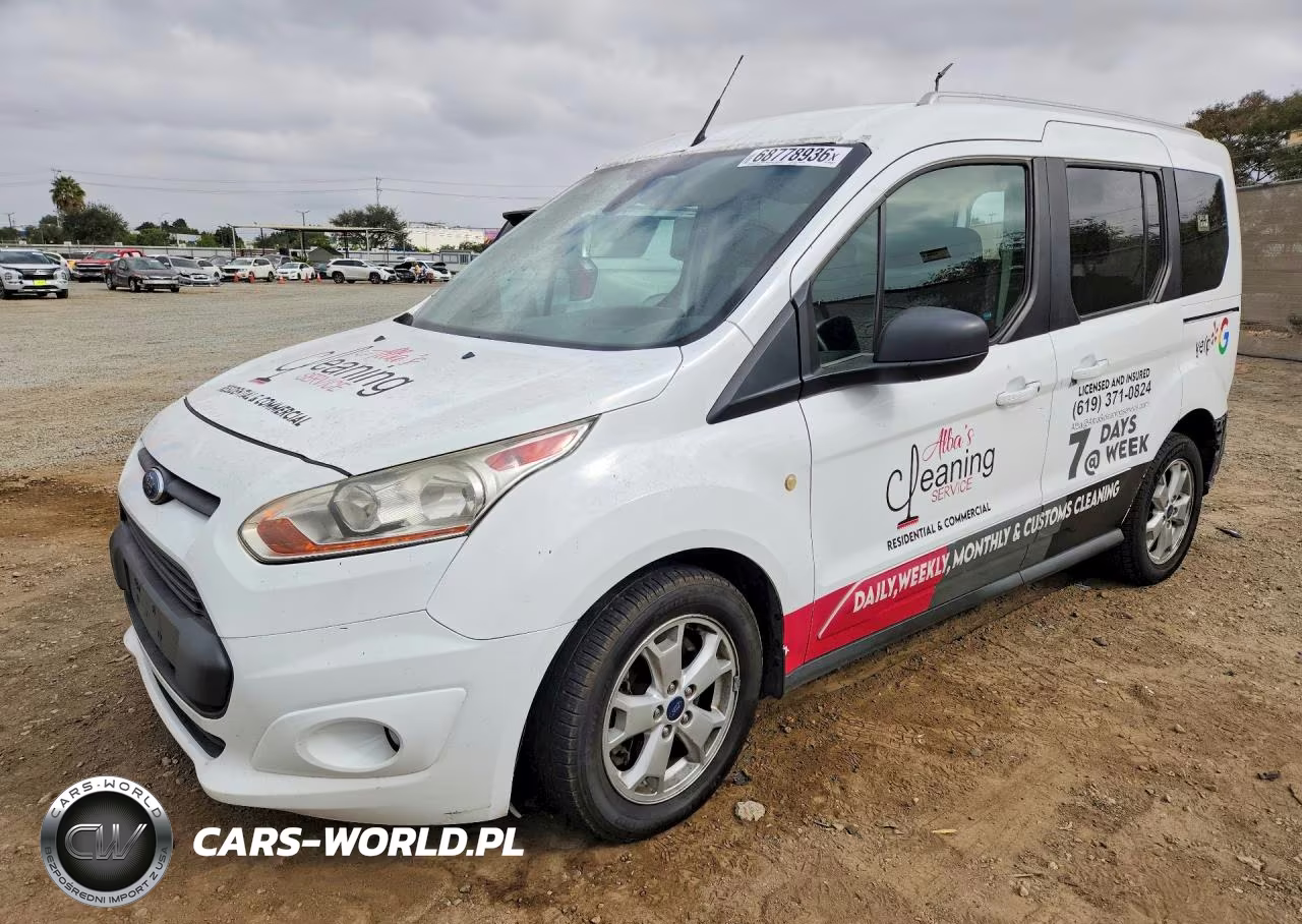 2017 Ford Transit Connect Xlt VIN:NM0AS8F73H1318439 - 1