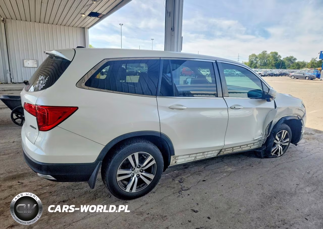 2016 Honda Pilot Exl VIN:5FNYF6H57GB093969 - 3