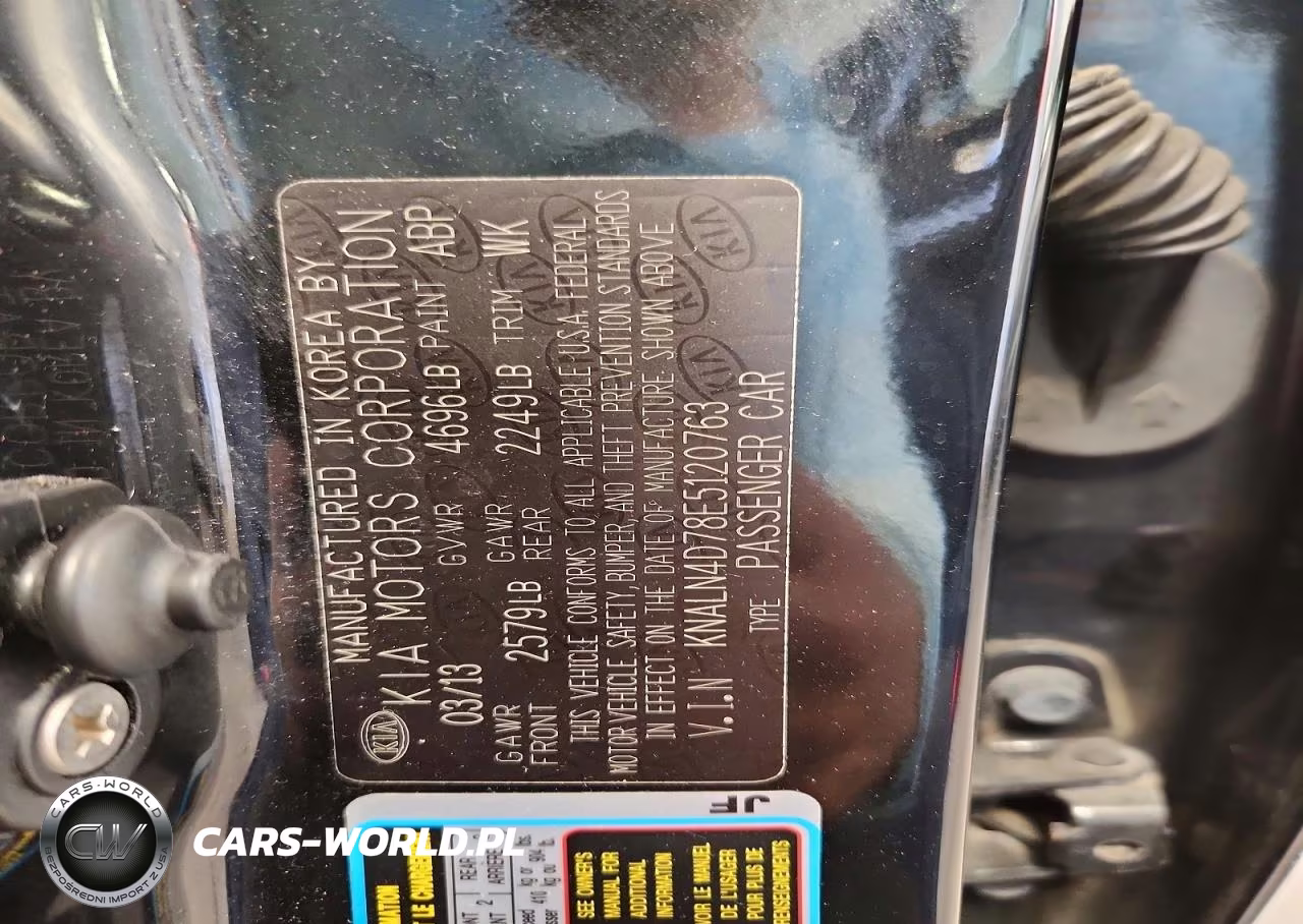 2014 Kia Cadenza Premium VIN:KNALN4D78E5120763 - 12