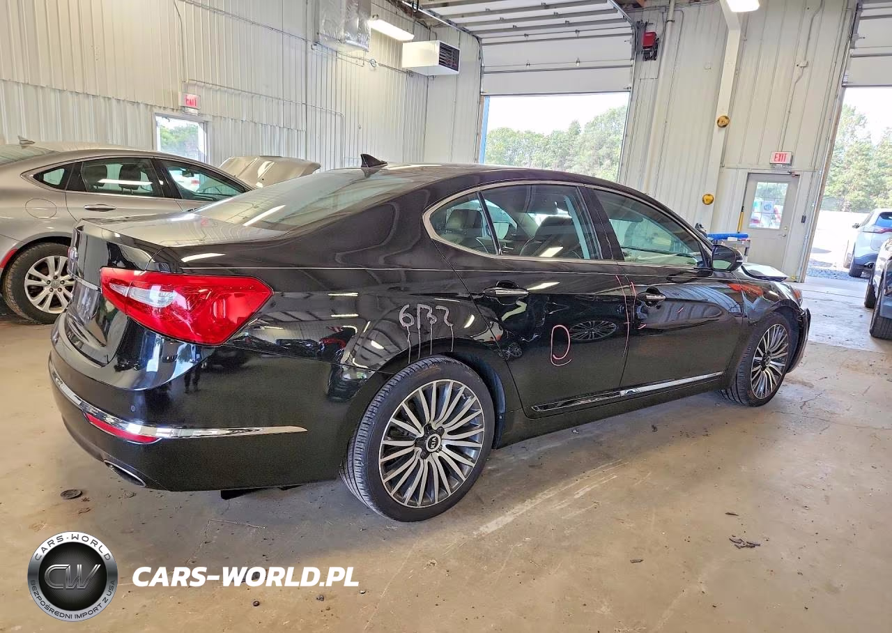 2014 Kia Cadenza Premium VIN:KNALN4D78E5120763 - 3