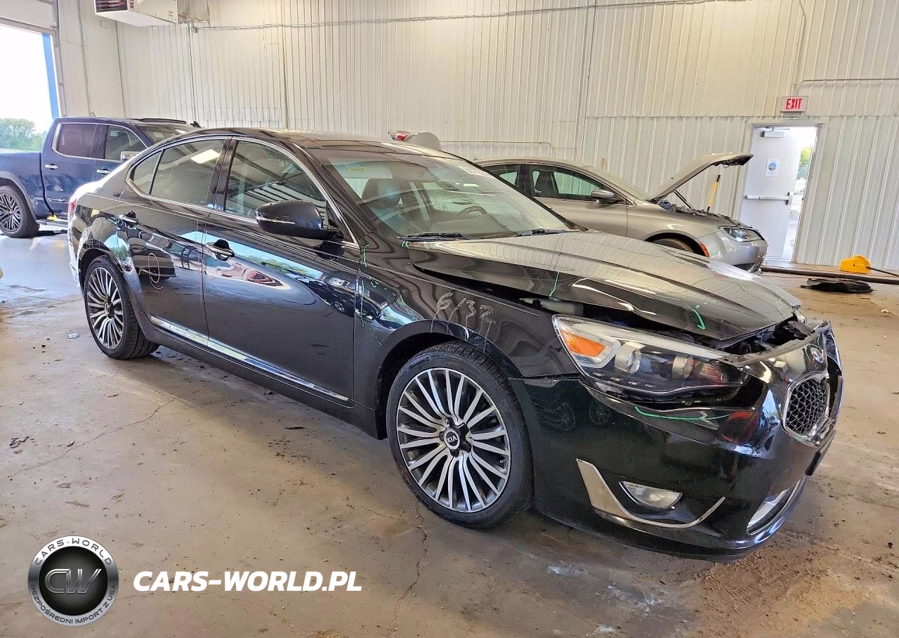 2014 Kia Cadenza Premium VIN:KNALN4D78E5120763 - 4